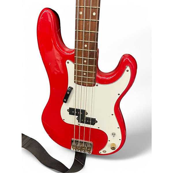 Used Cruise PI-26 RED Electric Bass Guitar