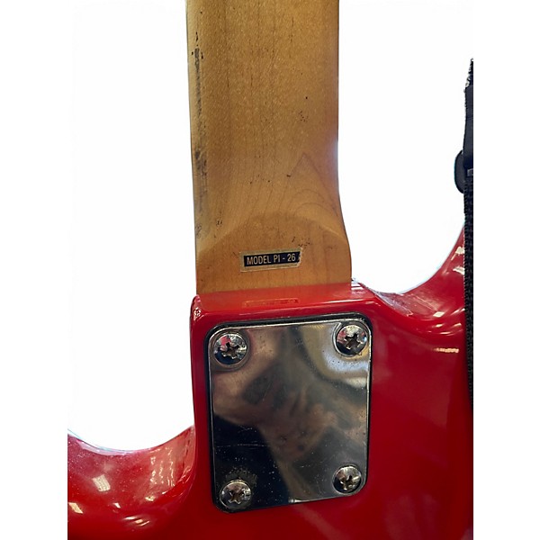 Used Cruise PI-26 RED Electric Bass Guitar