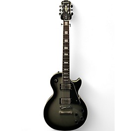 Used 2012 Epiphone Les Paul Custom Pro SILVERBURST Solid Body Electric Guitar