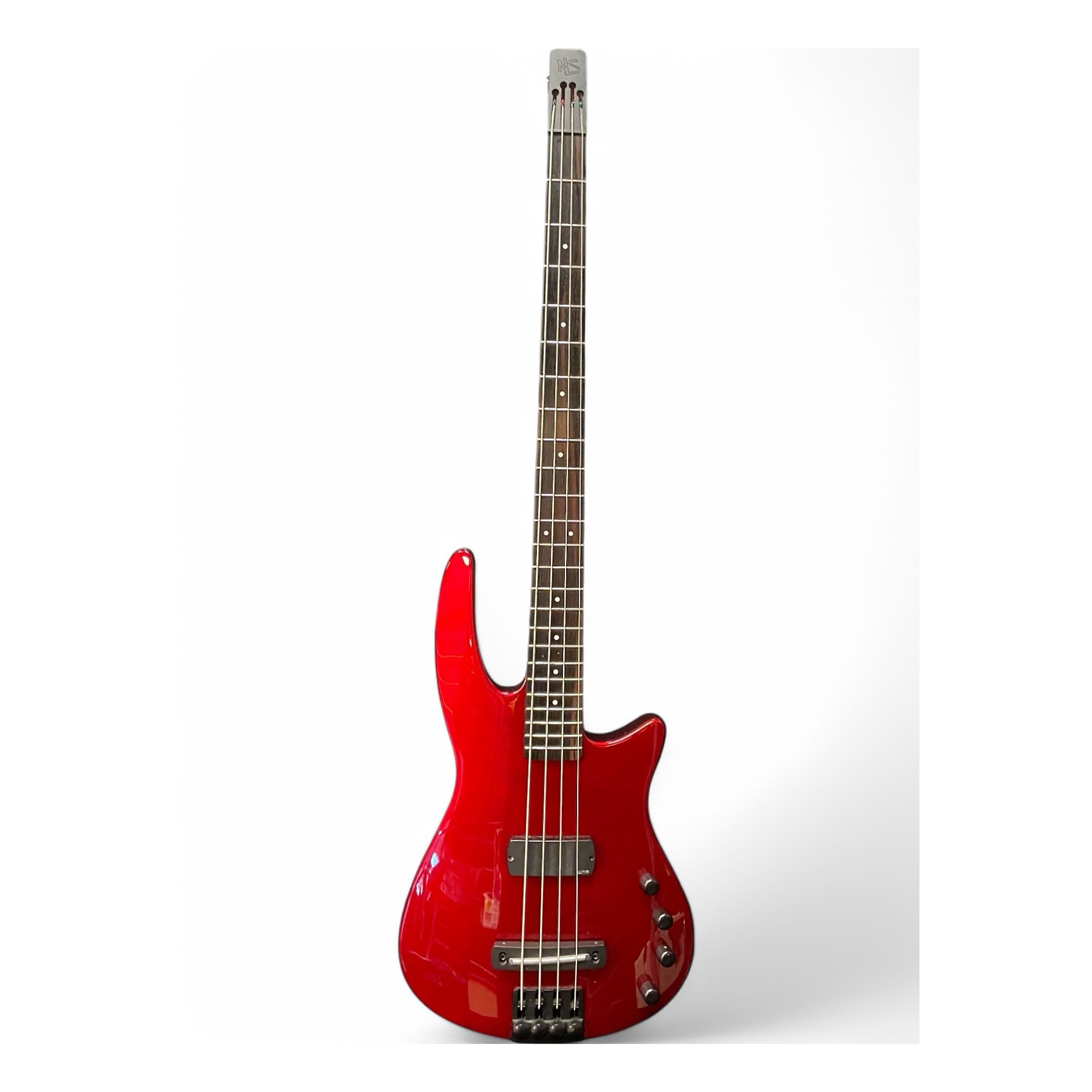 Used NS Design wav4 radius Red Electric Bass Guitar Red | Guitar