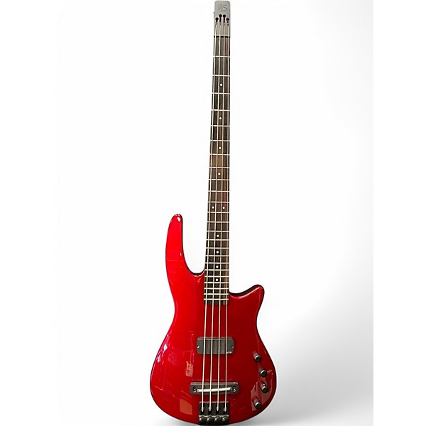 Used NS Design wav4 radius Red Electric Bass Guitar