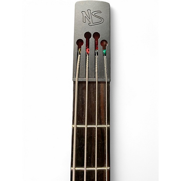 Used NS Design wav4 radius Red Electric Bass Guitar