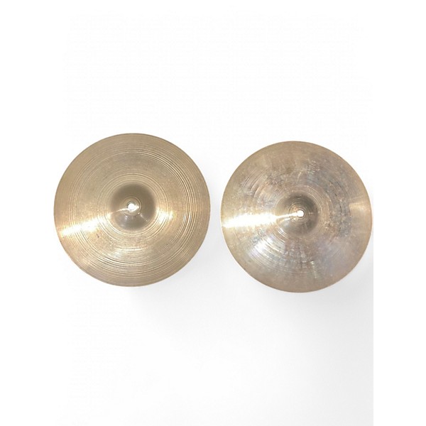 Vintage 1960s Zildjian 14in A Series Hi Hat Pair Cymbal