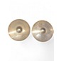 Vintage 1960s Zildjian 14in A Series Hi Hat Pair Cymbal thumbnail