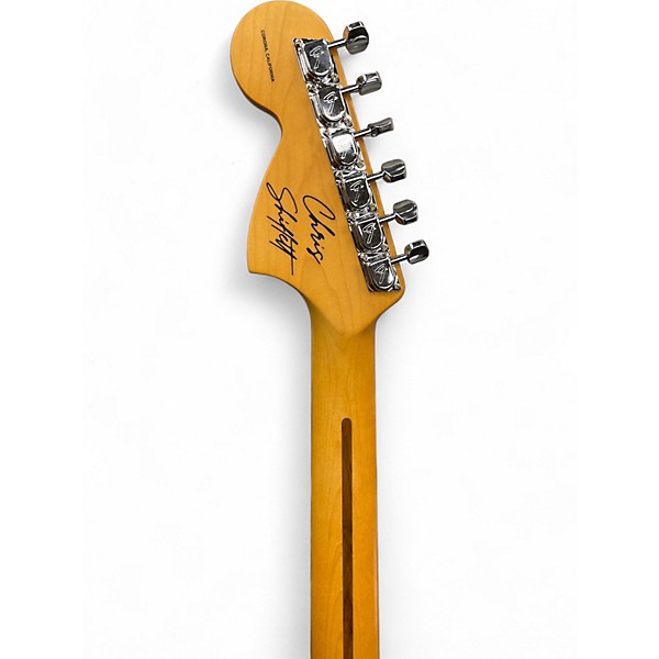 Used Fender Chris Shiflett Telecaster Deluxe Grey Solid Body Electric Guitar