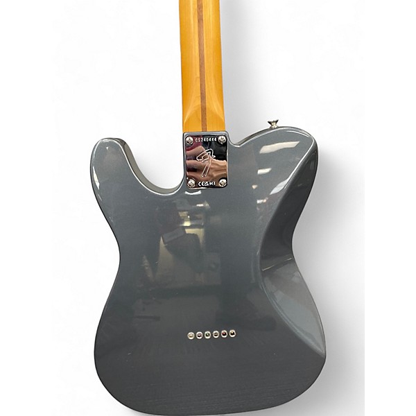 Used Fender Chris Shiflett Telecaster Deluxe Grey Solid Body Electric Guitar