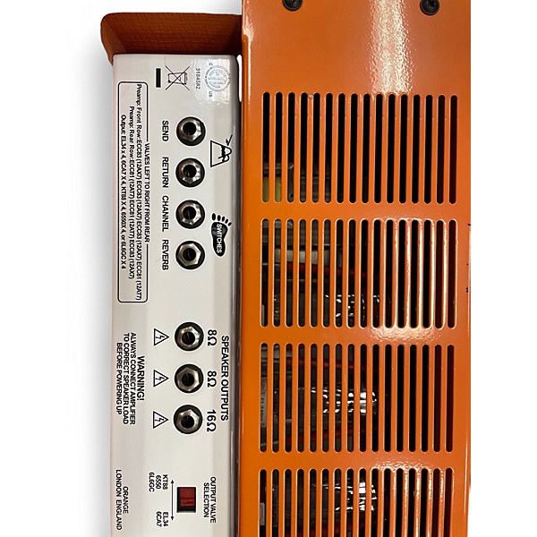 Used Orange Amplifiers Rockerverb 100H MKII Tube Guitar Amp Head