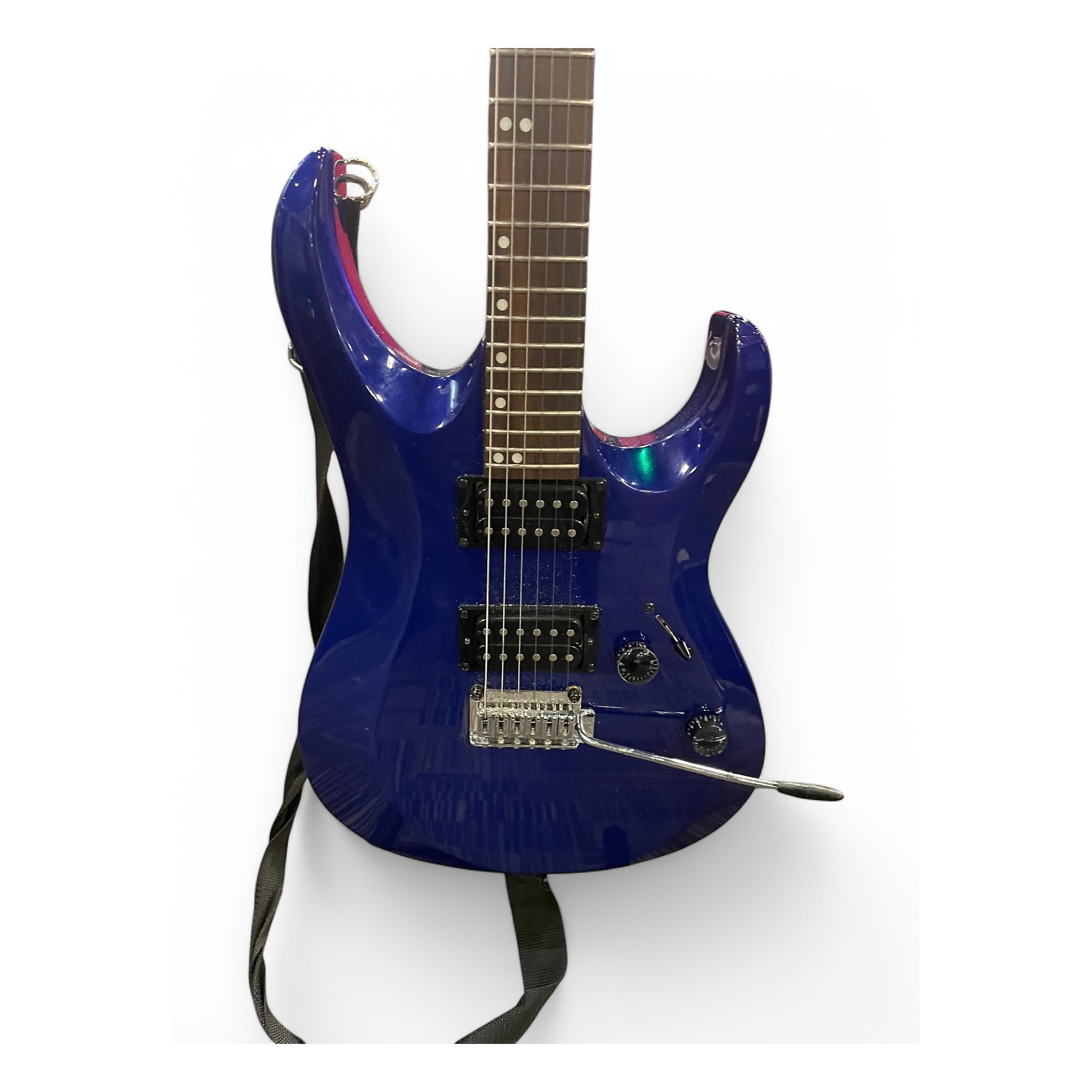 Used Cort X2 BLUE Solid Body Electric Guitar BLUE | Guitar Center
