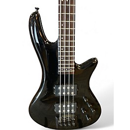 Used Schecter STILLETO STUDIO 4 BLACK Electric Bass Guitar