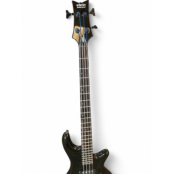 Used Schecter STILLETO STUDIO 4 BLACK Electric Bass Guitar