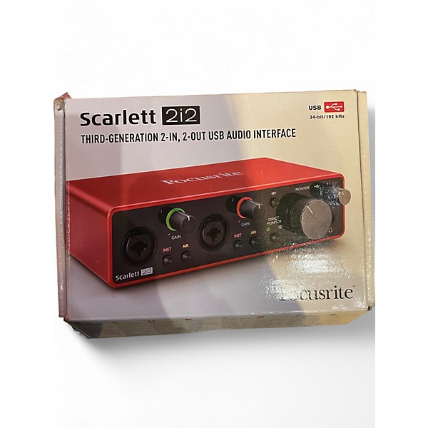 Used Focusrite Scarlett 2i2 Gen 3 Audio Interface,New Products : American Fashion Style Bags On Sale