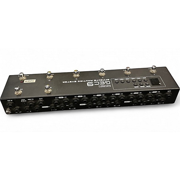 Used Moen GEC 9 EFFECTS ROUTING SYSTEM Pedal Board