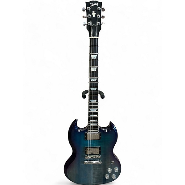 Used Gibson Used Gibson SG Modern blueberry fade Solid Body Electric Guitar blueberry fade Guitar Center