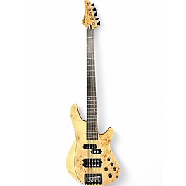 Used Schecter Guitar Research Reaper 5 Natural Electric Bass Guitar