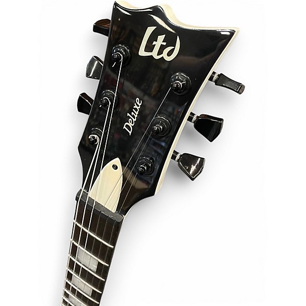 Used ESP ec-01ft Olympic White Solid Body Electric Guitar