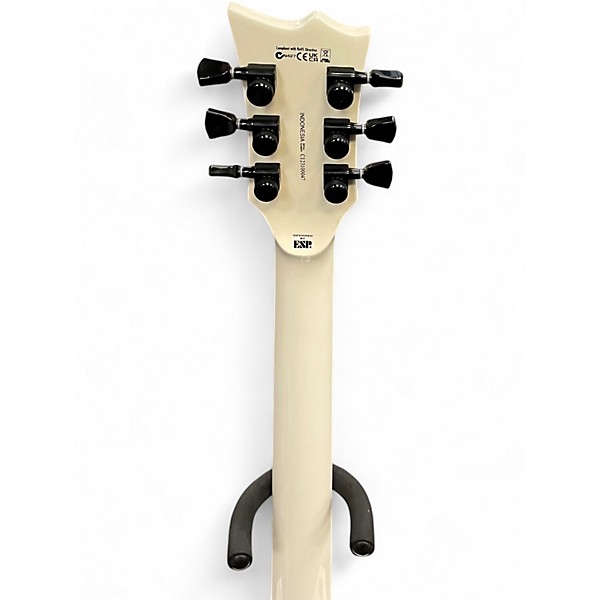 Used ESP ec-01ft Olympic White Solid Body Electric Guitar