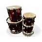 Used Percussion Plus 5 Piece 5-Piece Drum Kit Wine Red Drum Kit thumbnail