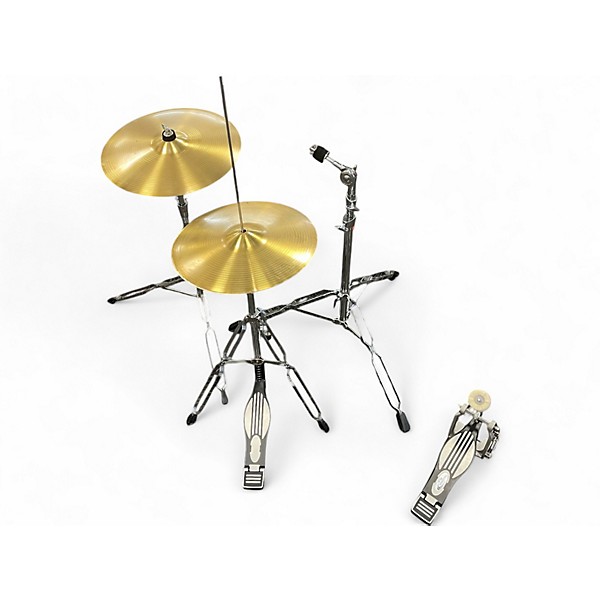 Used Percussion Plus 5 Piece 5-Piece Drum Kit Wine Red Drum Kit