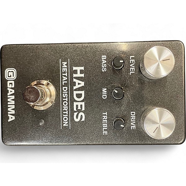 Used GAMMA HADES METAL DISTORTION Effect Pedal