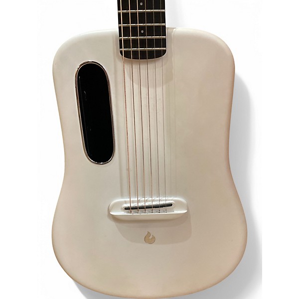 Used LAVA MUSIC ME 3 White Acoustic Electric Guitar