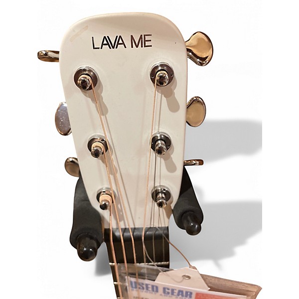 Used LAVA MUSIC ME 3 White Acoustic Electric Guitar