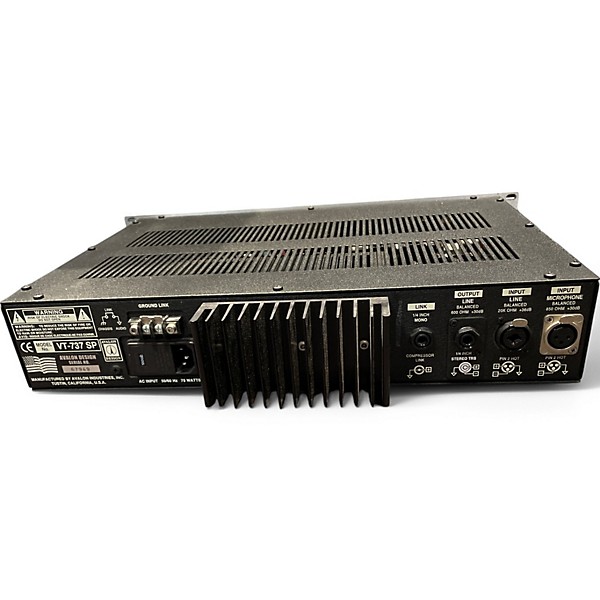 Used Avalon VT747SP Pure Class A Vacuum Tube Channel Strip