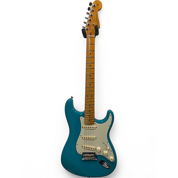 Used 2022 Fender American Professional II Stratocaster MIAMI BLUE Solid Body Electric Guitar