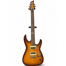 Used Ltd H-101FM ORANGE BURST Solid Body Electric Guitar
