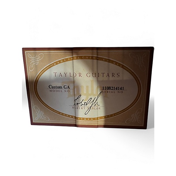 Used Taylor GA CUSTOM REDWOOD Acoustic Electric Guitar