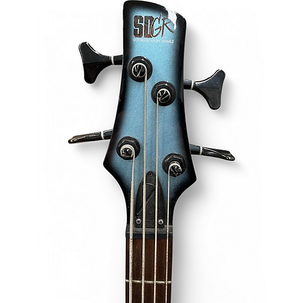 Used Ibanez SDGR BASS Blue Electric Bass Guitar
