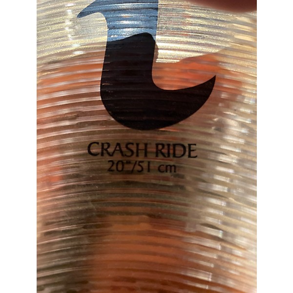Used Zildjian 20in I Family Crash Ride Cymbal