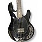 Used Sterling by Music Man DarkRay Black Electric Bass Guitar