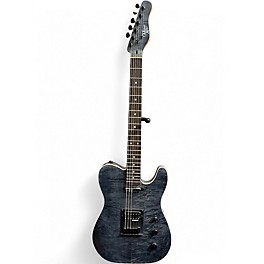 Used Michael Kelly 54OP Trans Black Solid Body Electric Guitar