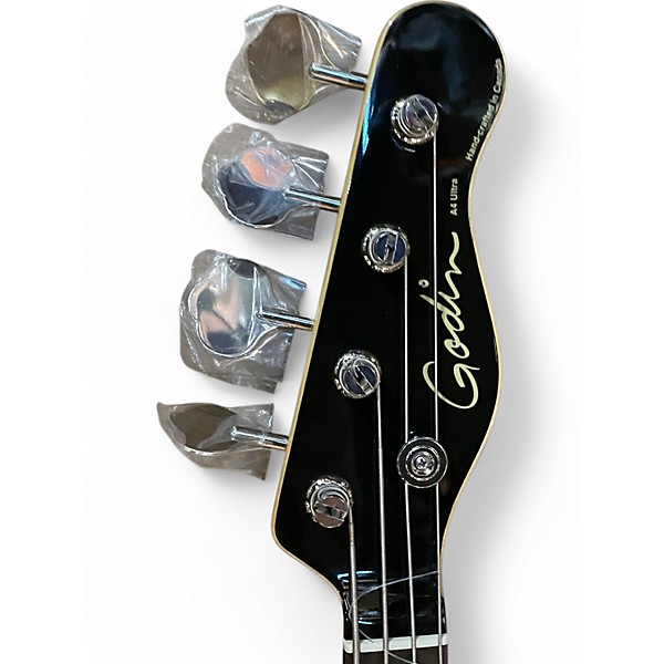 Used Godin A4 ULTRA Natural Electric Bass Guitar