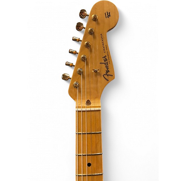 Used 2014 Fender AMERICAN DESIGN EXPERIENCE STRATOCASTER Black Solid Body Electric Guitar