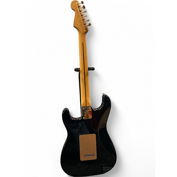 Used 2014 Fender AMERICAN DESIGN EXPERIENCE STRATOCASTER Black Solid Body Electric Guitar