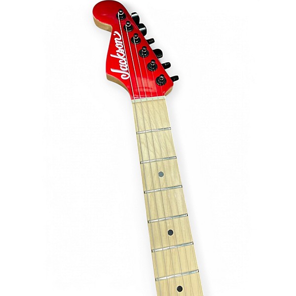 Used Jackson Gus G signature Candy Apple Red Solid Body Electric Guitar