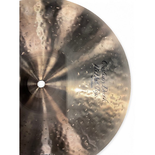 Used Zildjian 14in K Custom Dark Hi Hat Pair Cymbal
