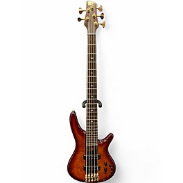 Used Ibanez PREMIUM SR2405W Sunburst Electric Bass Guitar