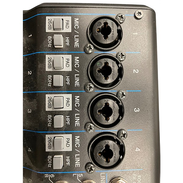 Used Yamaha MG10XU 10 Channel Mixer with Effects Unpowered Mixer