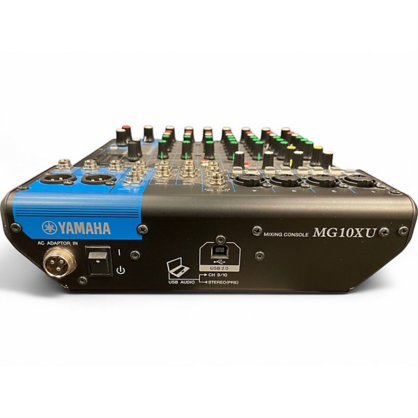Used Yamaha MG10XU 10 Channel Mixer with Effects Unpowered Mixer