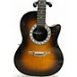 Used Ovation BALLADEER 1661 Sunburst Acoustic Electric Guitar