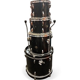 Used TAMA 4 Piece STAGESTAR Black Drum Kit