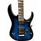 Used Ibanez GIO RG320 Transparent Blue Sunburst Solid Body Electric Guitar