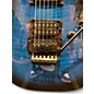 Used Ibanez GIO RG320 Transparent Blue Sunburst Solid Body Electric Guitar