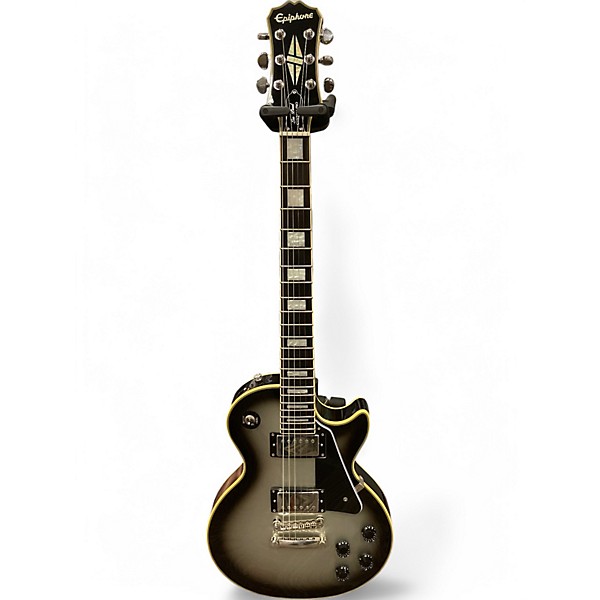 Used Epiphone Les Paul Custom Pro Silverburst Solid Body Electric Guitar,Specials : American Fashion Style Bags On Sale Used Epiphone Les Paul Custom Pro Silverburst Solid Body Electric Guitar,Specials : American Fashion Style Bags On Sale