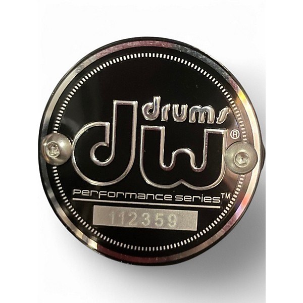 Used DW 5 Piece Performance Series Charcoal Black Metallic Drum Kit