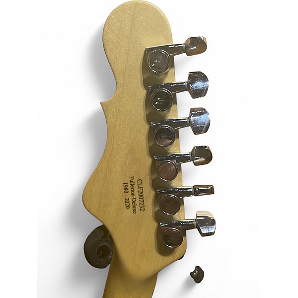 Used G&L Fullerton Deluxe Doheny Black Solid Body Electric Guitar