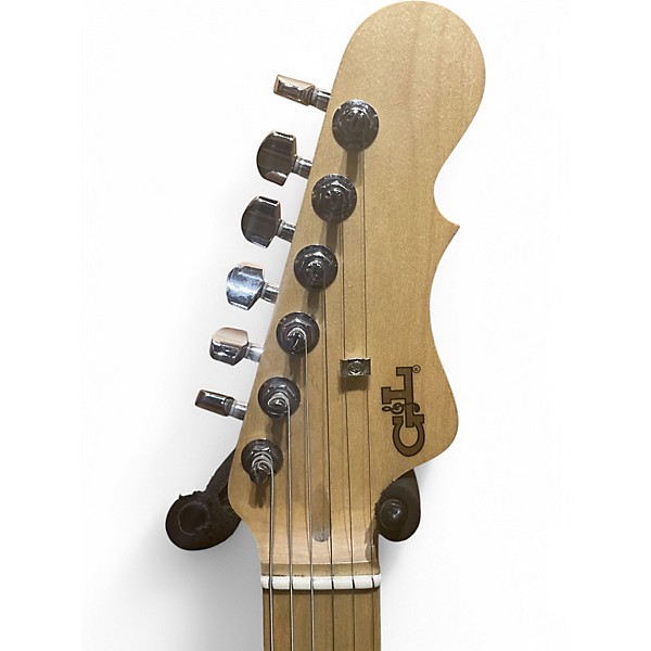 Used G&L Fullerton Deluxe Doheny Black Solid Body Electric Guitar