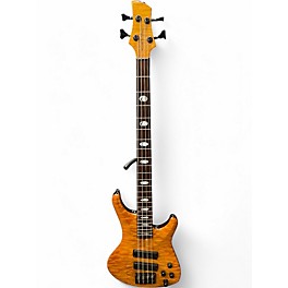 Used Roscoe LG3004 Custom Natural Electric Bass Guitar